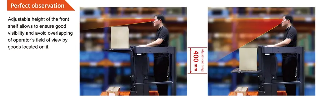 NobleLift OPH01/01E 135/100/150 kg multi-functional order picker