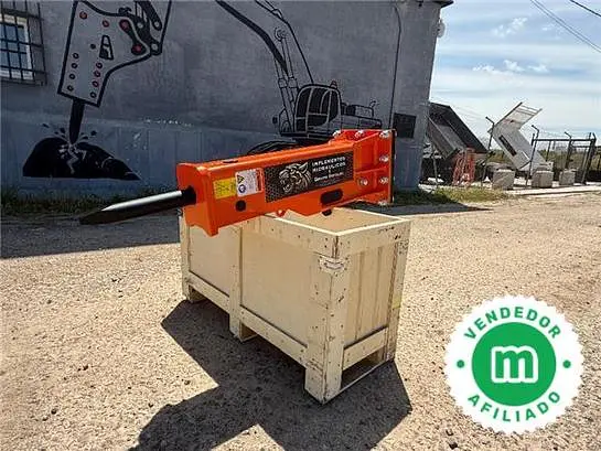 Nuevos martillos hidráulicos silenciosos para miniexcavadoras