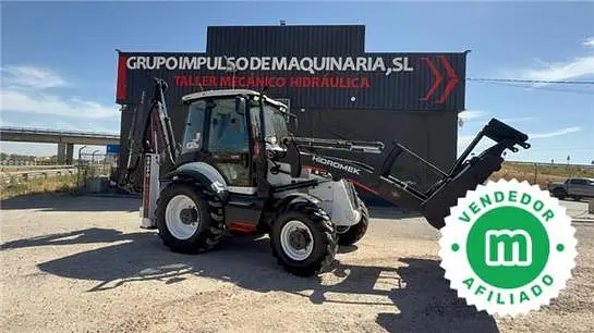 Hidromek HMK 102 B backhoe loader