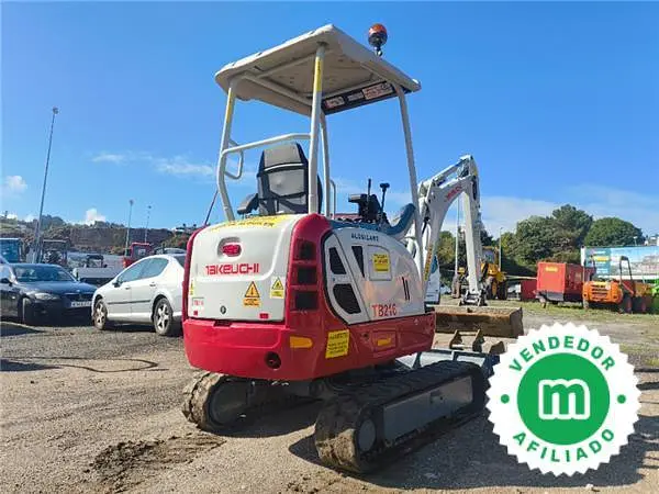 Takeuchi TB216 mini excavator