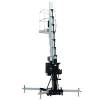 Plataforma Elevadora mástil vertical 10,4m-136kg (batería)