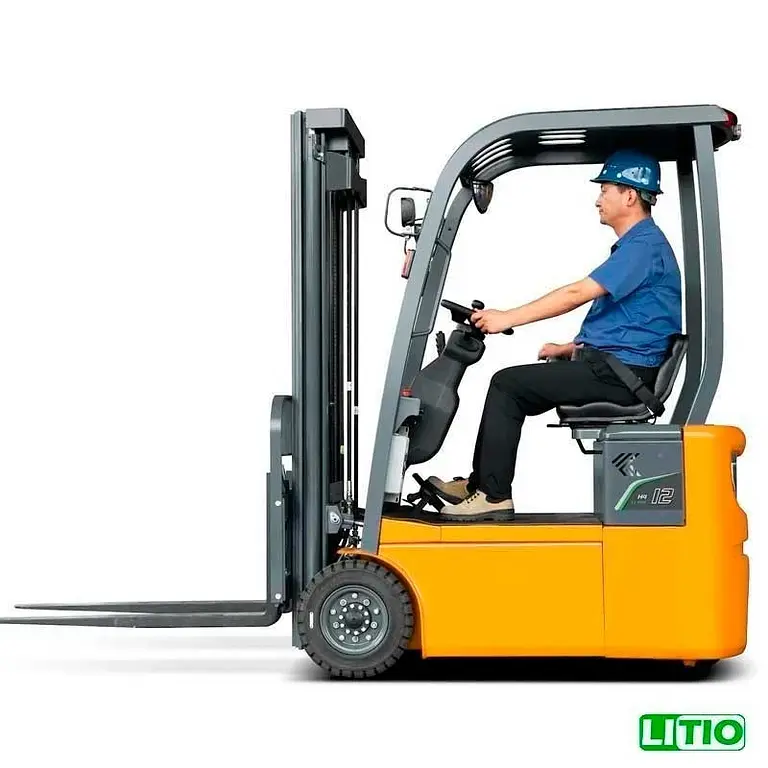 Carretilla elevadora de litio de 3 ruedas serie H4 800-1200kg