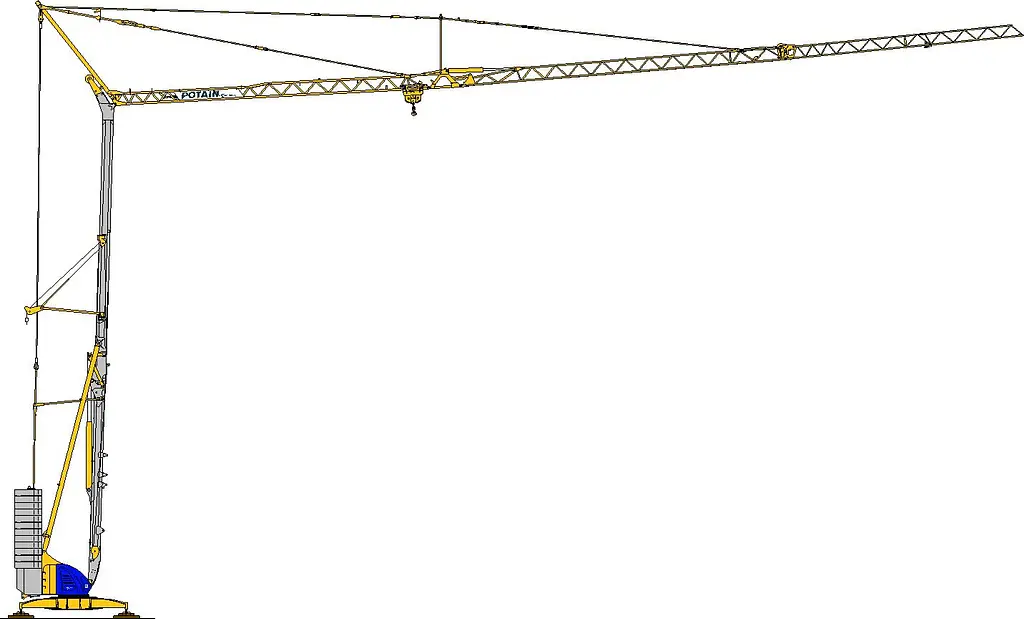 Potain Igo 50 Self-Erecting Cranes