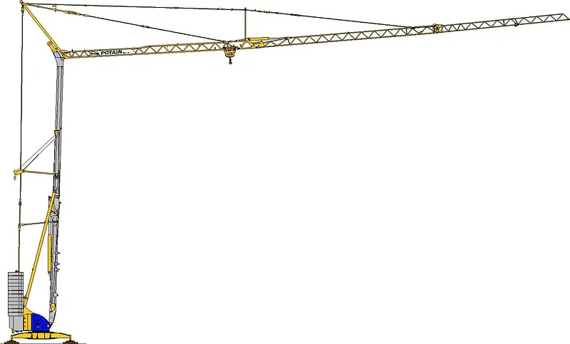 Potain Igo 50 Self-Erecting Cranes