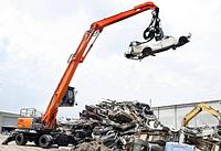 Rotobec OP4SM65 Hydraulic Scrap Grapple with RT-322 Rotator 0.50 m3