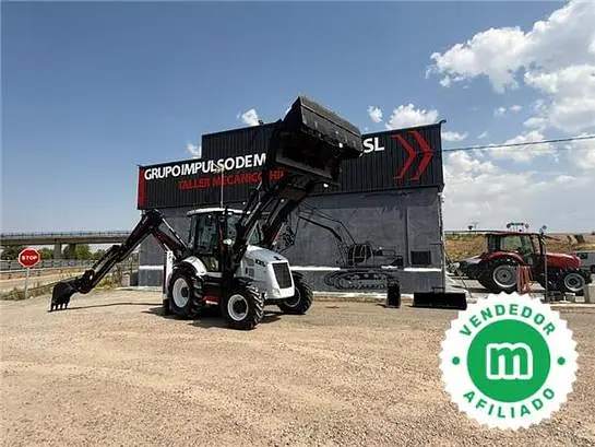 Hidromek HMK 102 B backhoe loader