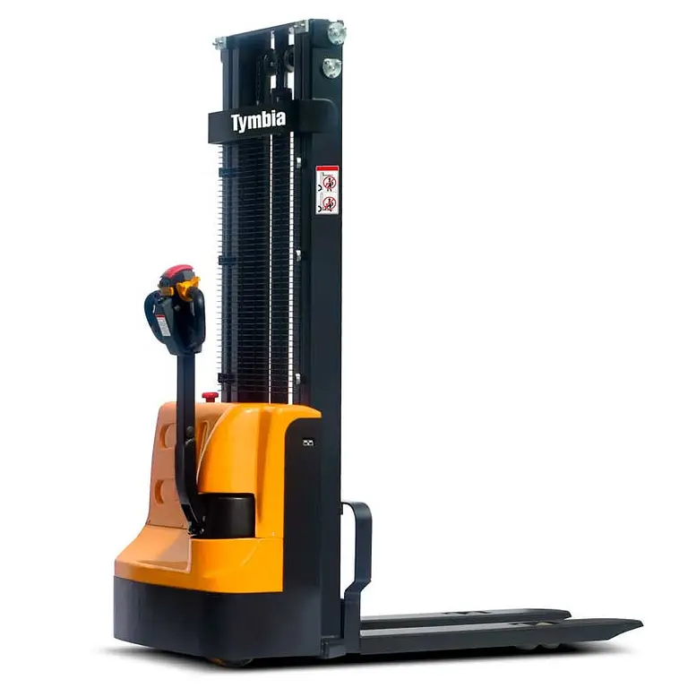 Apilador eléctrico de 1200kg con altura de elevación de 2500mm