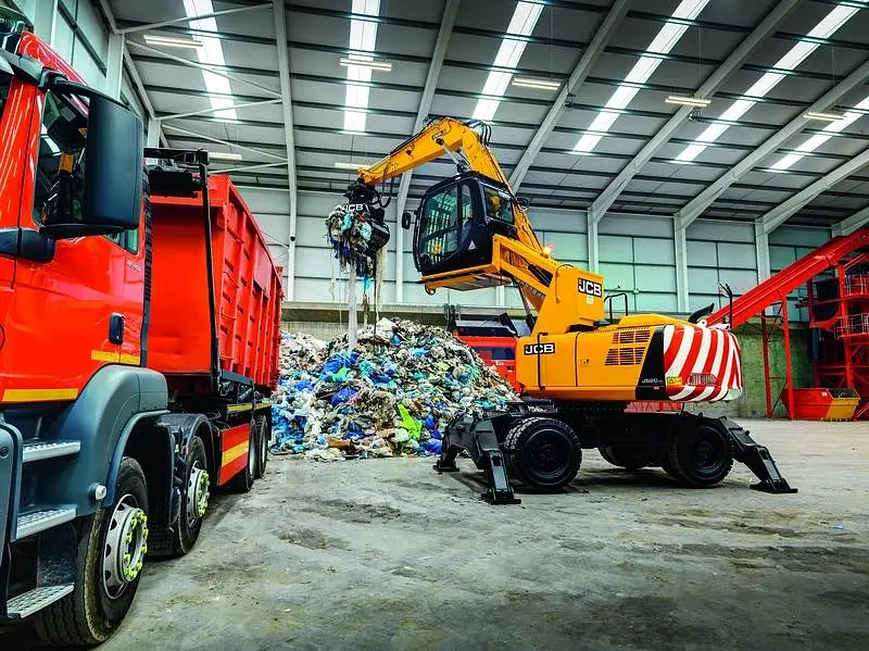 JCB JS20MH wheeled excavator