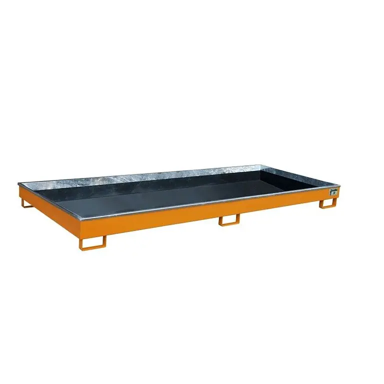 Coil with PE insert, painted, orange yellow