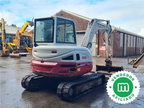 Takeuchi TB260 mini excavator