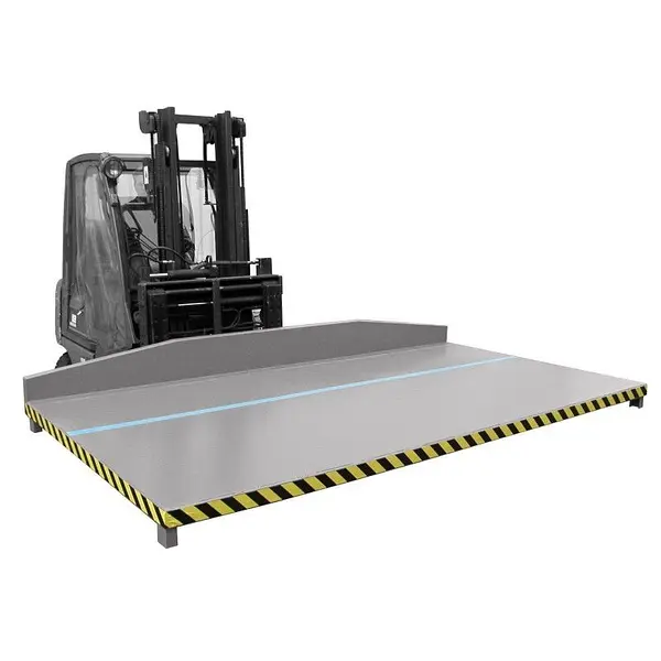 Platform for Off-Cuts, painted, gray mouse