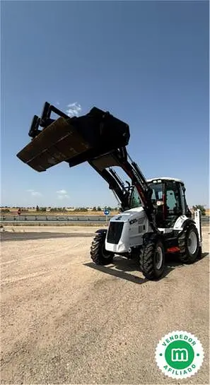 Hidromek HMK 102 B backhoe loader