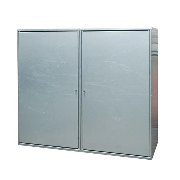 Kit de almacenamiento de bombonas de gas galvanizado