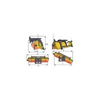 Sweeper agricultural use adaptable heater with hydraulic drive