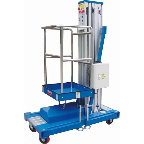 Lifting platform vertical mast 7.5m 125kg