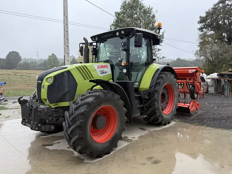 Claas Arion 650 Cebis tractor for sale