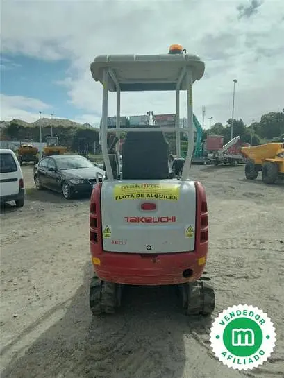 Takeuchi TB216 mini excavator