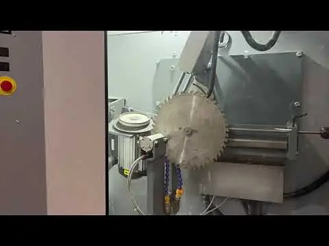 Máquina de afilado de doble rueda Elite AVB 850 para sierras circulares de carburo