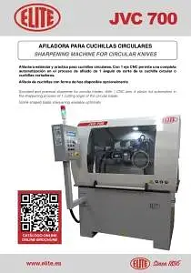 Elite JVC 700 automatic circular blade grinding machine