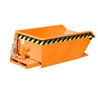 Mini container tilting, painted, orange yellow