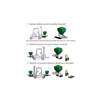 Aluminum wheelbarrow elevating equipment