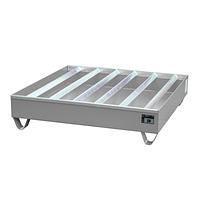 Spline Sump, painted, gray mouse