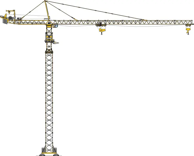 Potain MD 1600 Top-Slewing Cranes