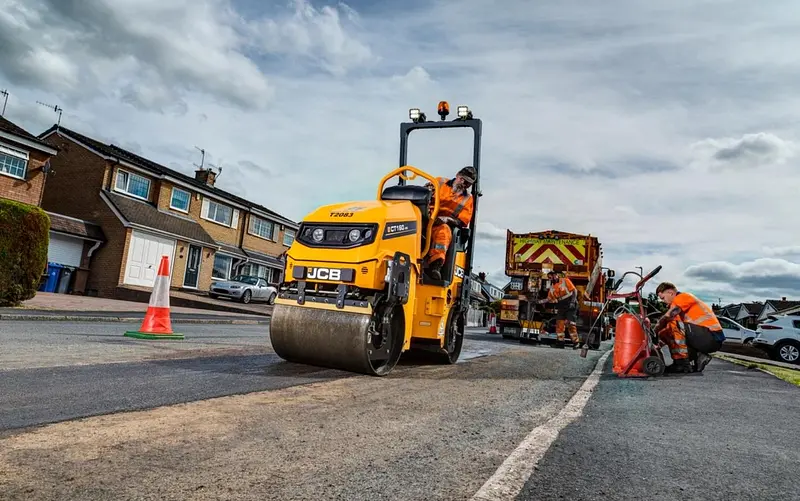 JCB CT160 tandem vibratory roller