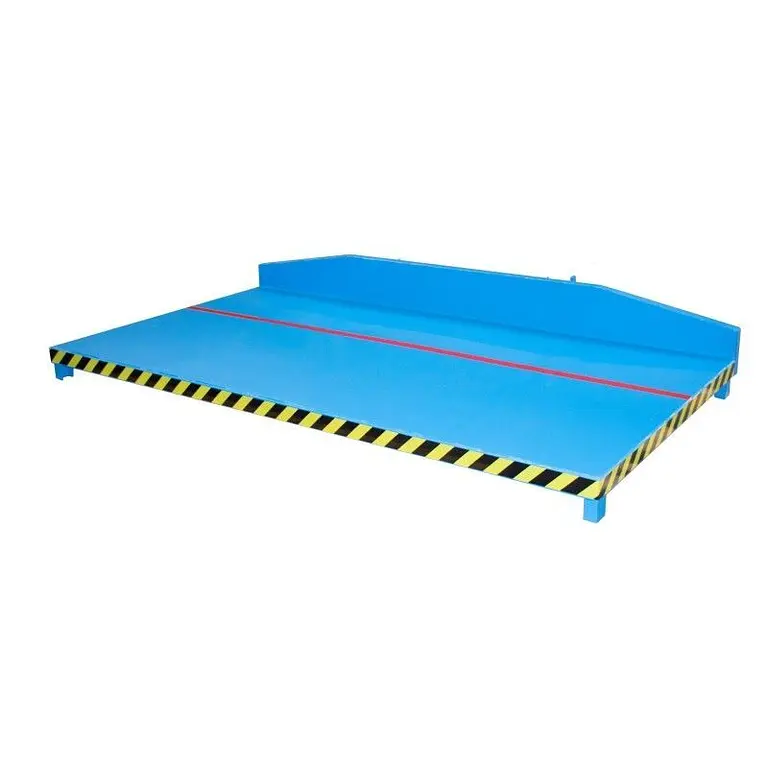 Platform for Recorts, painted, Celeste