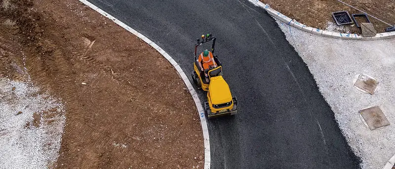 JCB CT260 vibratory tandem roller