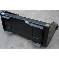 Utility bucket 1570 with anti-wear blade and adaptable to SSL Minichargers