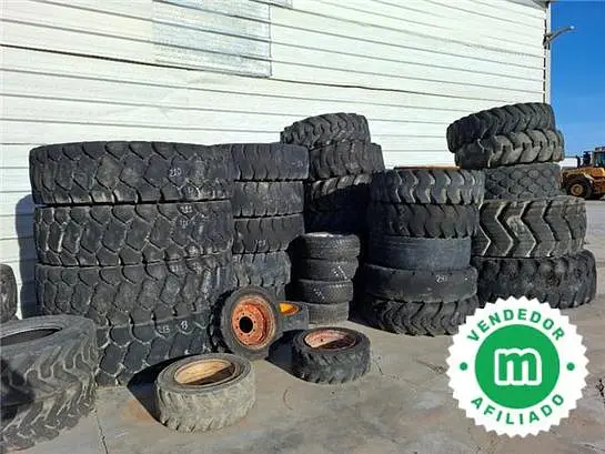 Used tires for machinery