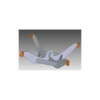Crane for big-bag with 2000 kg load capacity