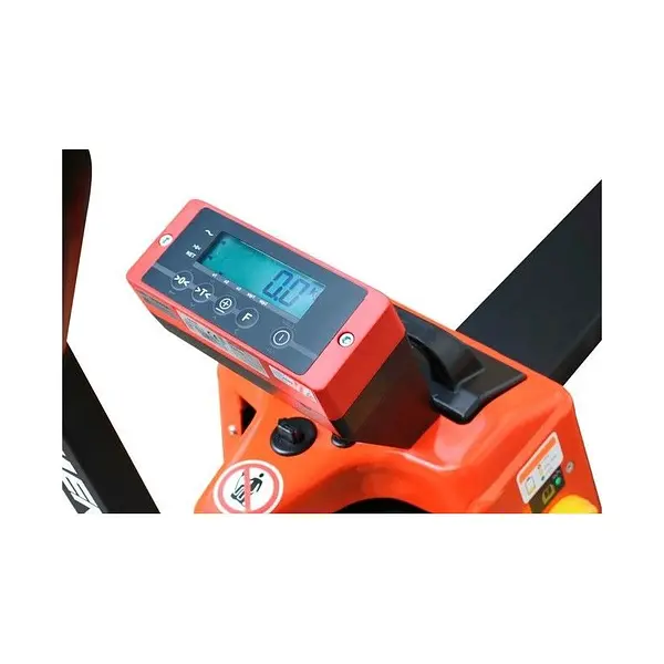 Transpaleta de pesaje semi eléctrica 1500kg