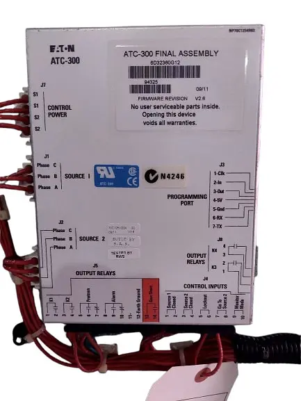 Tablero de Transferencia Automática (ATS) Eaton ATC-300 | 400 Amperios