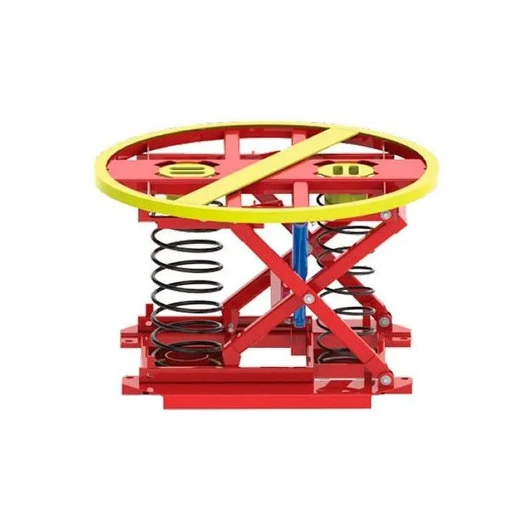 Mesa Elevadora Posicionadora con Muelle