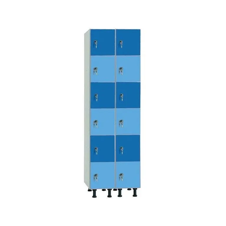 Locker de melamina 6 puertas