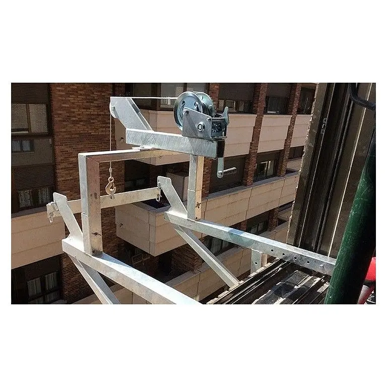 Decombro debris support and balancín kit