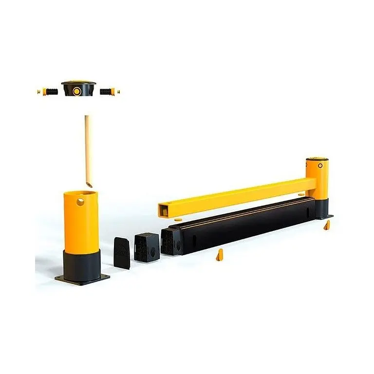 Barrera A-SAFE de 1 riel para estanterías