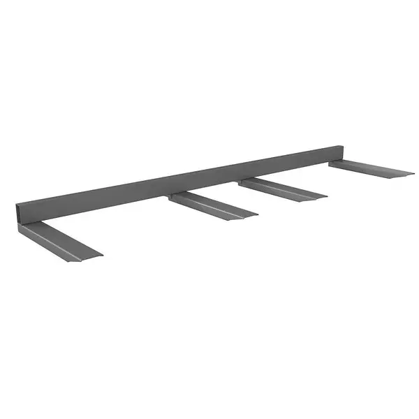 Long material carrier painted mouse grey