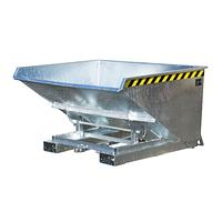 Contenedor basculante, galvanizado en caliente
