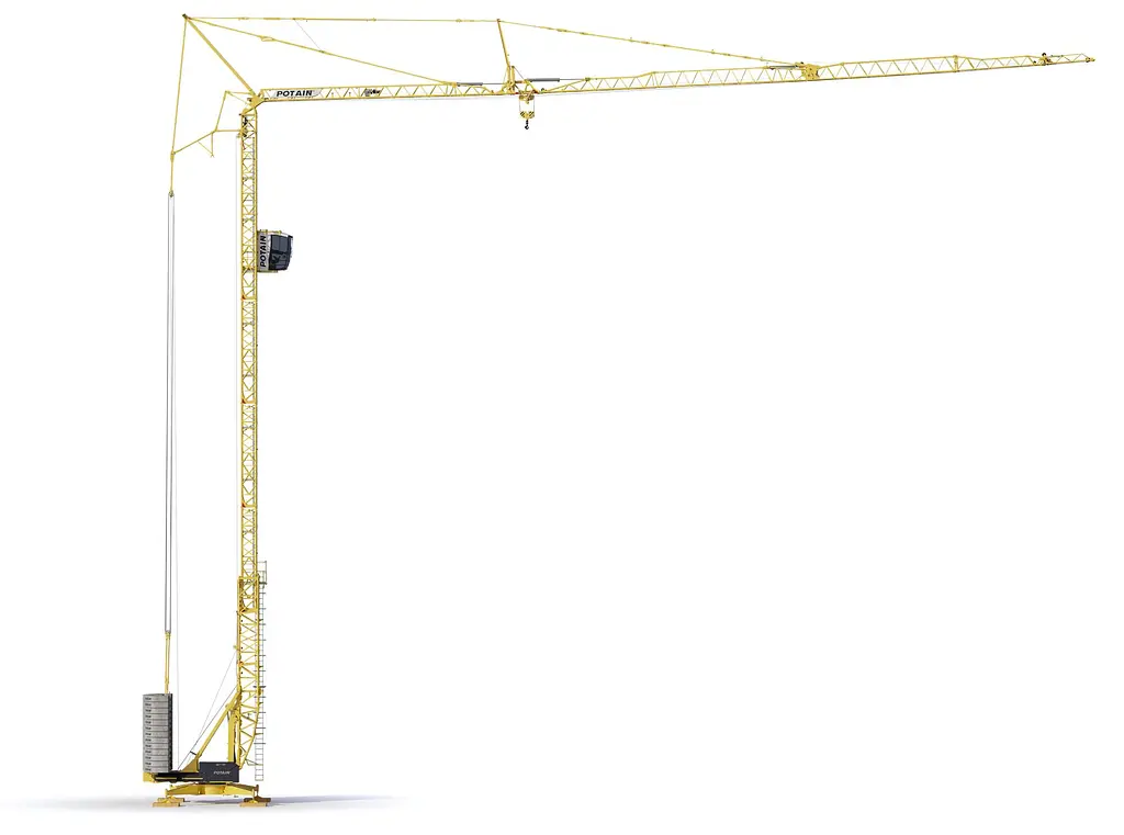 Potain Igo T 139 Self-Erecting Cranes