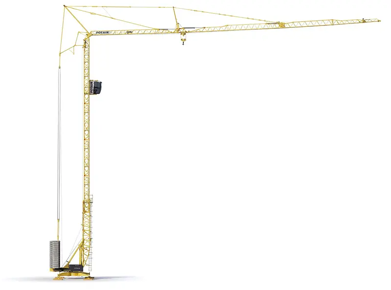 Potain Igo T 139 Self-Erecting Cranes