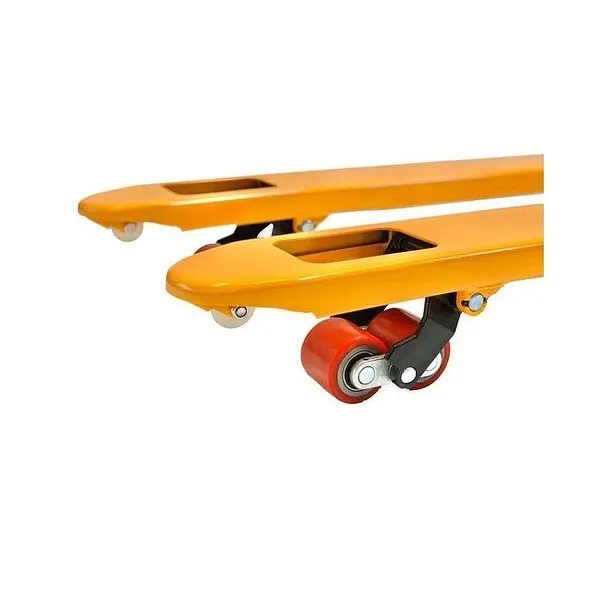 Pack of 4 polyurethane rollers for manual pallet truck
