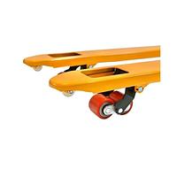 Pack of 4 polyurethane rollers for manual pallet truck
