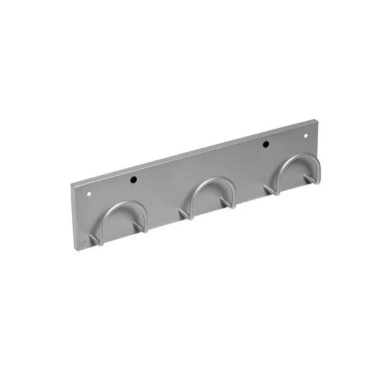 Steel hanger for dresses with hooks