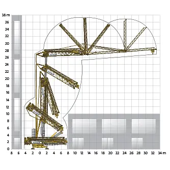 Potain Hup 32-27 Self-Erecting Cranes