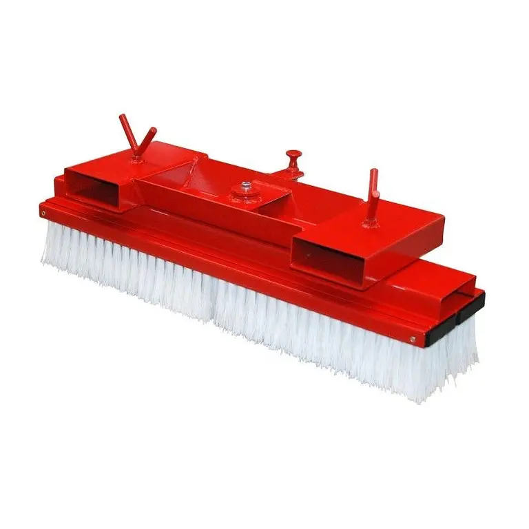 Brush sweeper 1000x410mm forklift, Red fire