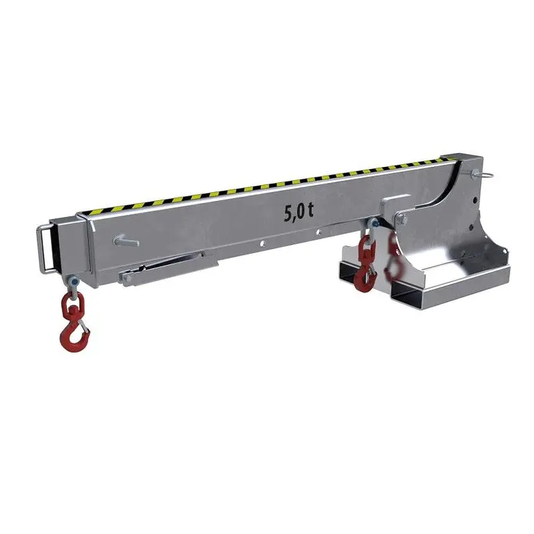 Arms crane extensible, hot galvanized