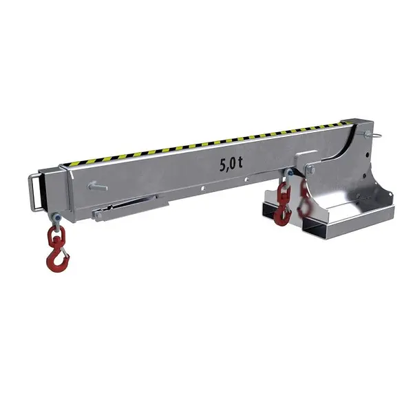Arms crane extensible, hot galvanized